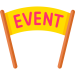icon representation of an event banner