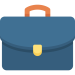 icon representation of briefcase