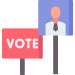 icon representations of voting signs